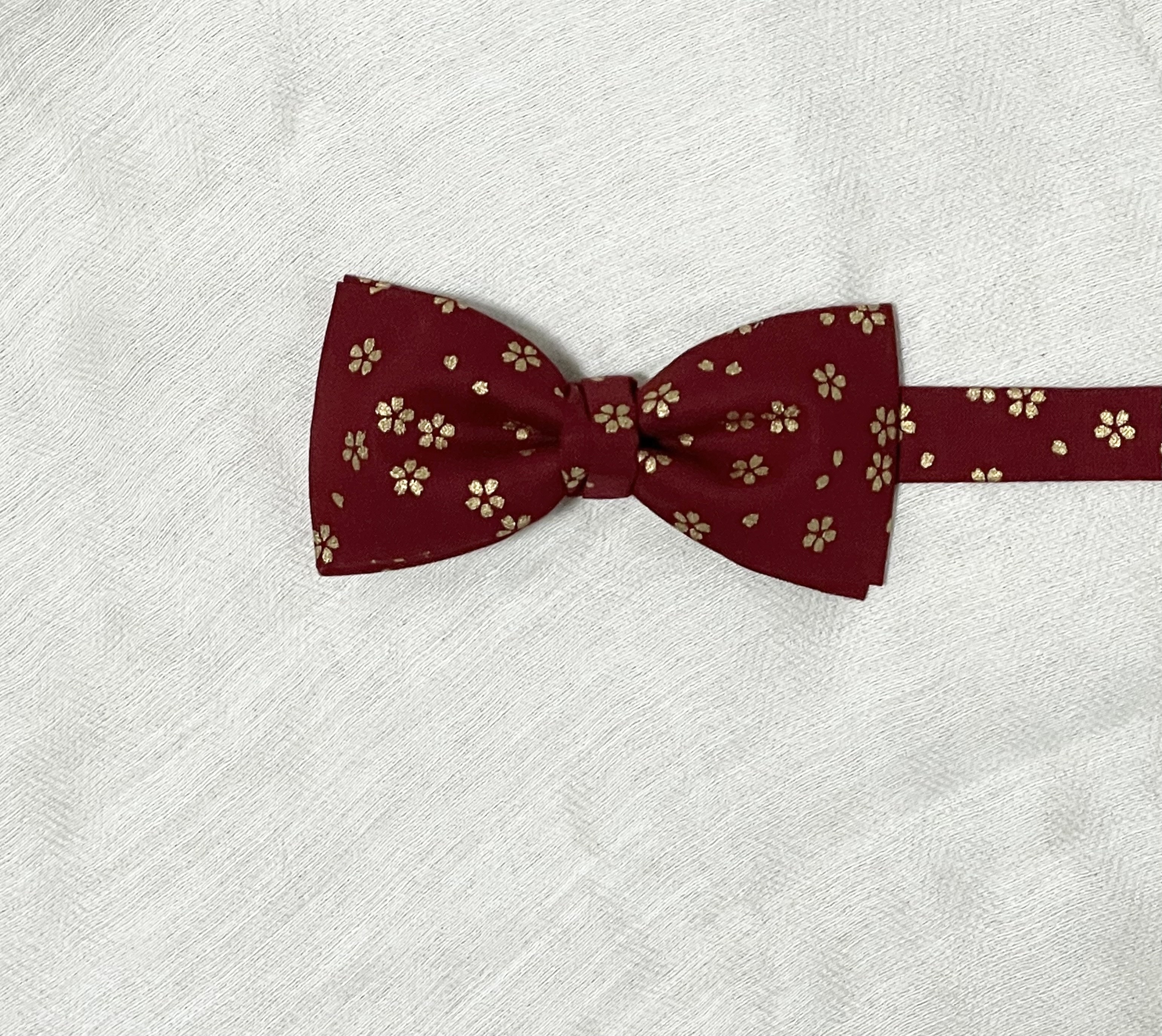 和柄蝶ネクタイ《赤》