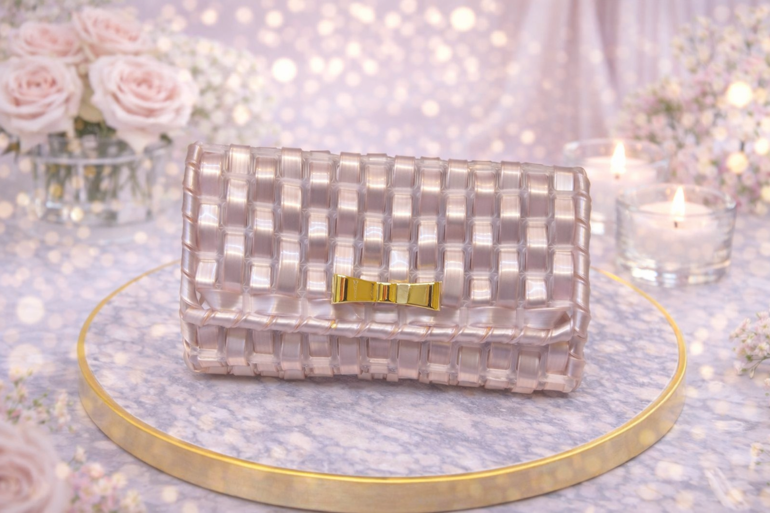 カードケース　シャイニーピーチ