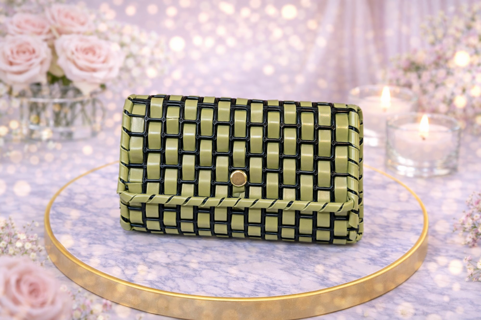 マルチケース　マットカーキ