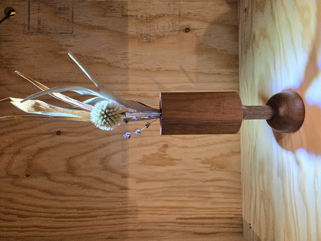 一輪挿し(こげ茶)