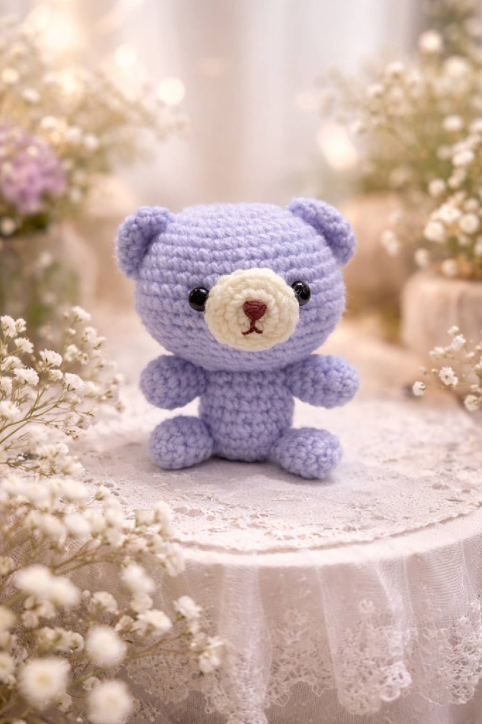 あみぐるみ(すみれ)